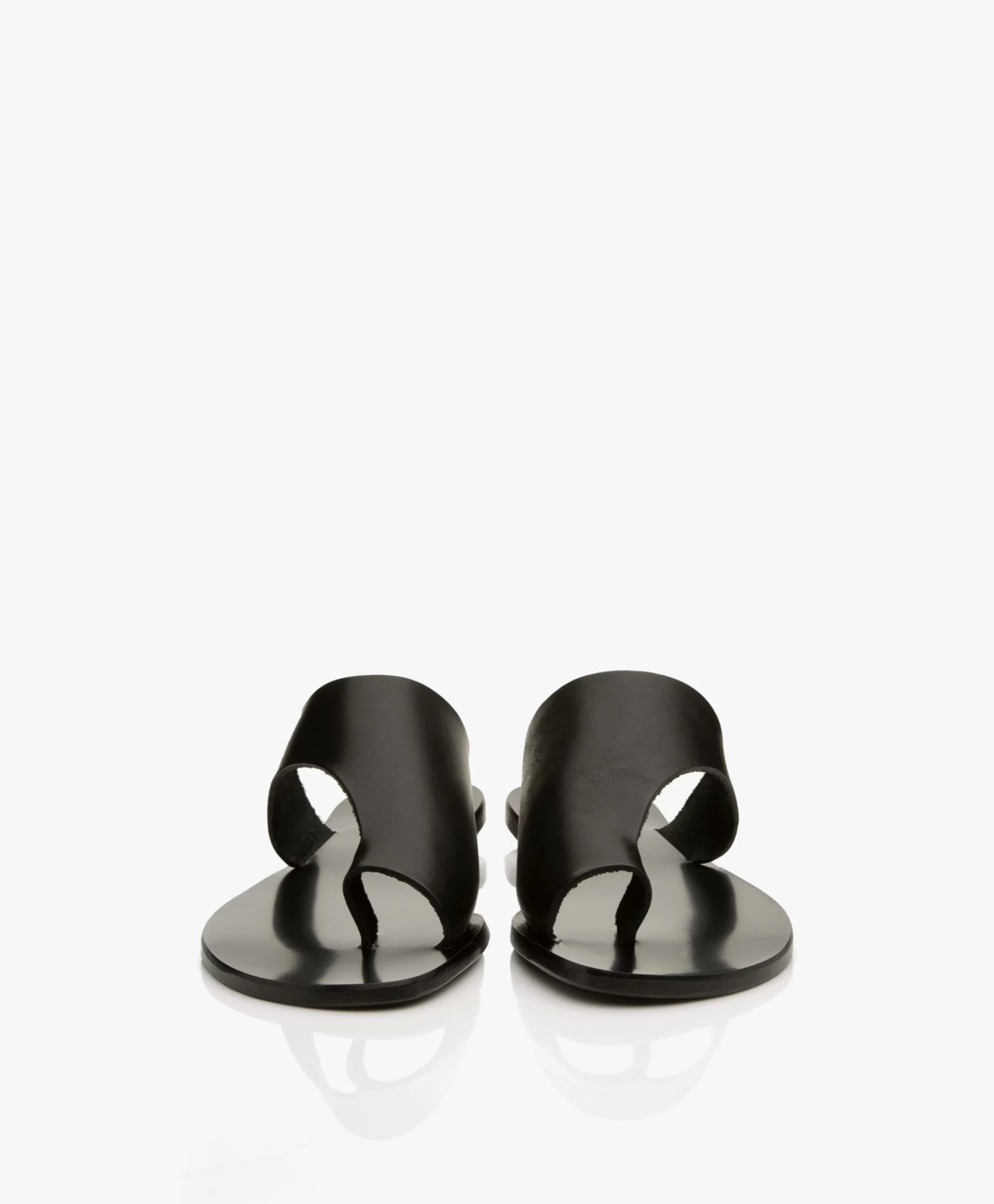 Atp Atelier Rosa Leren Slippers - Zwart 7 Atp Atelier Rosa Leren Slippers - Zwart - Afbeelding 7