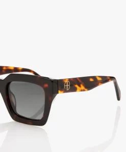 Anine Bing Indio Zonnebril - Dark Tortoise -Kleding Series Winkel 0746dbad f3ac 4962 9926 61262fe32987 61 scaled
