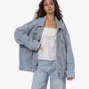 Agolde Wayne Oversized Denim Jack - Resent