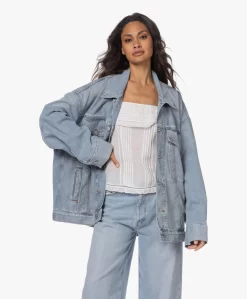 Agolde Wayne Oversized Denim Jack - Resent