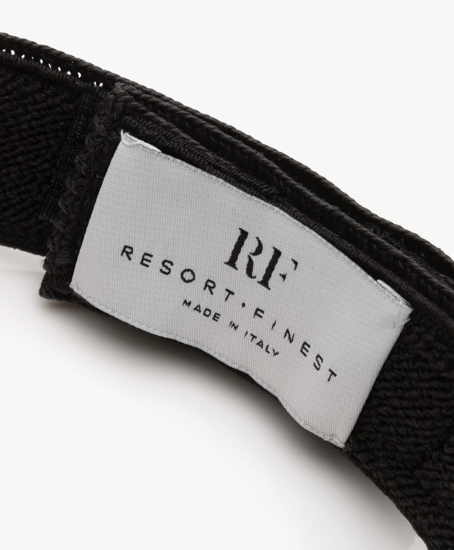 Resort Finest Papierstro Zonneklep - Zwart 6 Resort Finest Papierstro Zonneklep - Zwart - Afbeelding 6