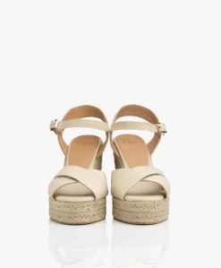 Castañer Blaudell 10,5Cm Canvas Espadrilles Met Sleehak - Ivoor -Kleding Series Winkel 088a6821 5374 461b ac29 f39b0c998824 331 scaled