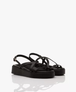 Ancient Greek Sandals Silia Leren Platform Sandalen - Zwart -Kleding Series Winkel 098793b5 4769 4d45 b646 b017f2b922ec 18 scaled
