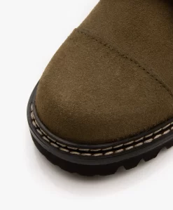 See By Chloé Mallory Combat Hoge Leren Enkellaarzen - Olive -Kleding Series Winkel 0c52c855 f33e 4299 978d 459cfd1146de 13 scaled