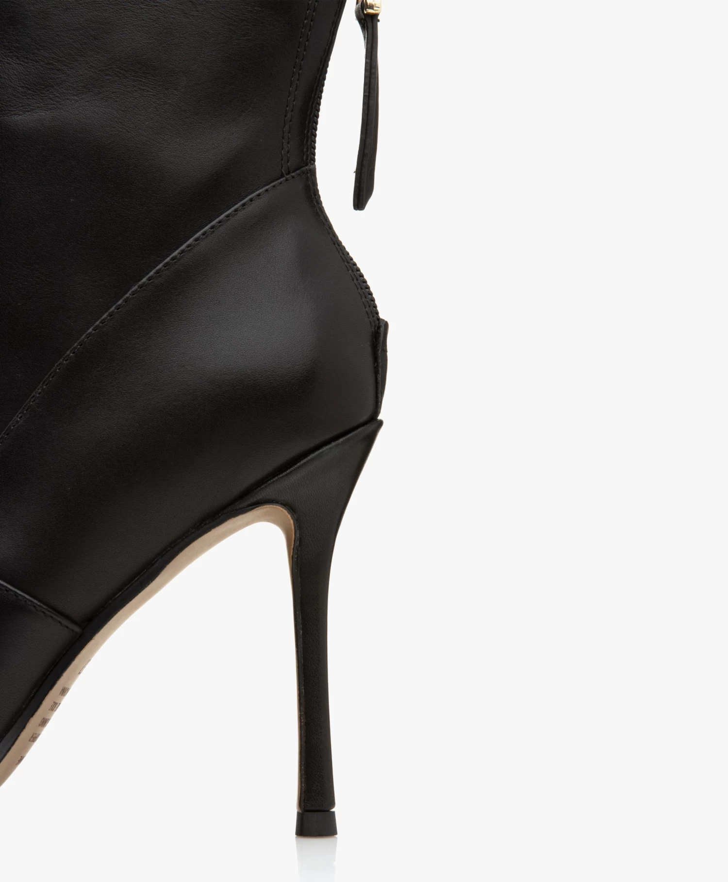 Alias Mae Abbie Leren Stilettohak Enkellaarzen - Zwart 3 Alias Mae Abbie Leren Stilettohak Enkellaarzen - Zwart - Afbeelding 3