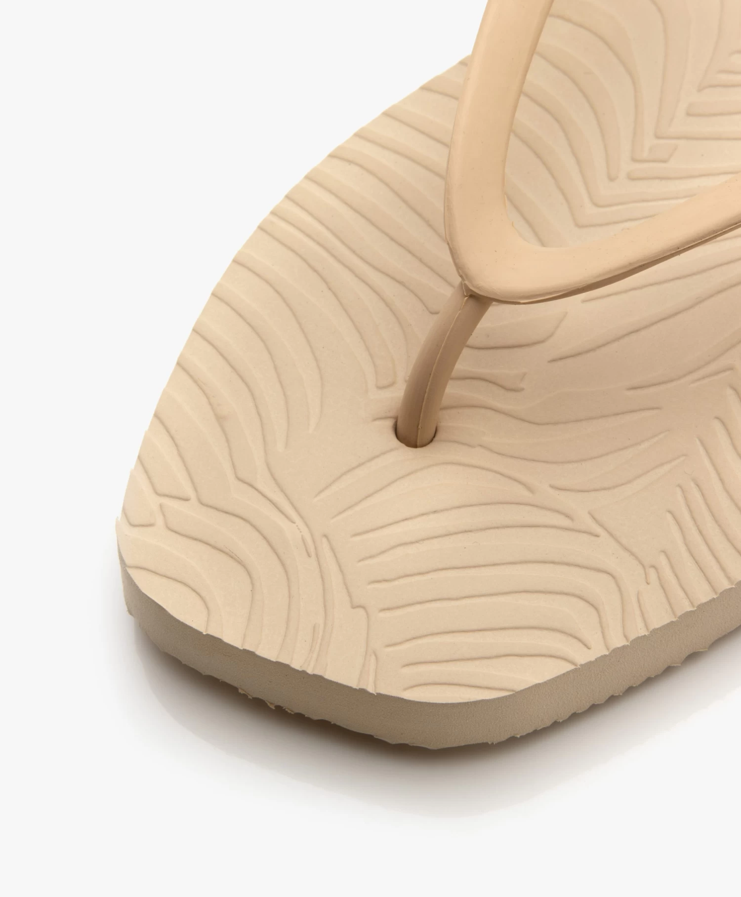 Sleepers Tapered Teenslippers Van Natuurlijk Rubber - Beige 6 Sleepers Tapered Teenslippers Van Natuurlijk Rubber - Beige - Afbeelding 6