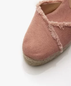 Castañer Clarina Raw Edge Sleehak Espadrilles - Rosa Empolvado -Kleding Series Winkel 0f22115b 8d07 4e66 a6b7 37ef70812639 01 scaled