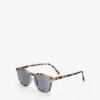 Izipizi Sun Reading #E Zonnebril Op Sterkte - Blauw Tortoise/Grijze Glazen