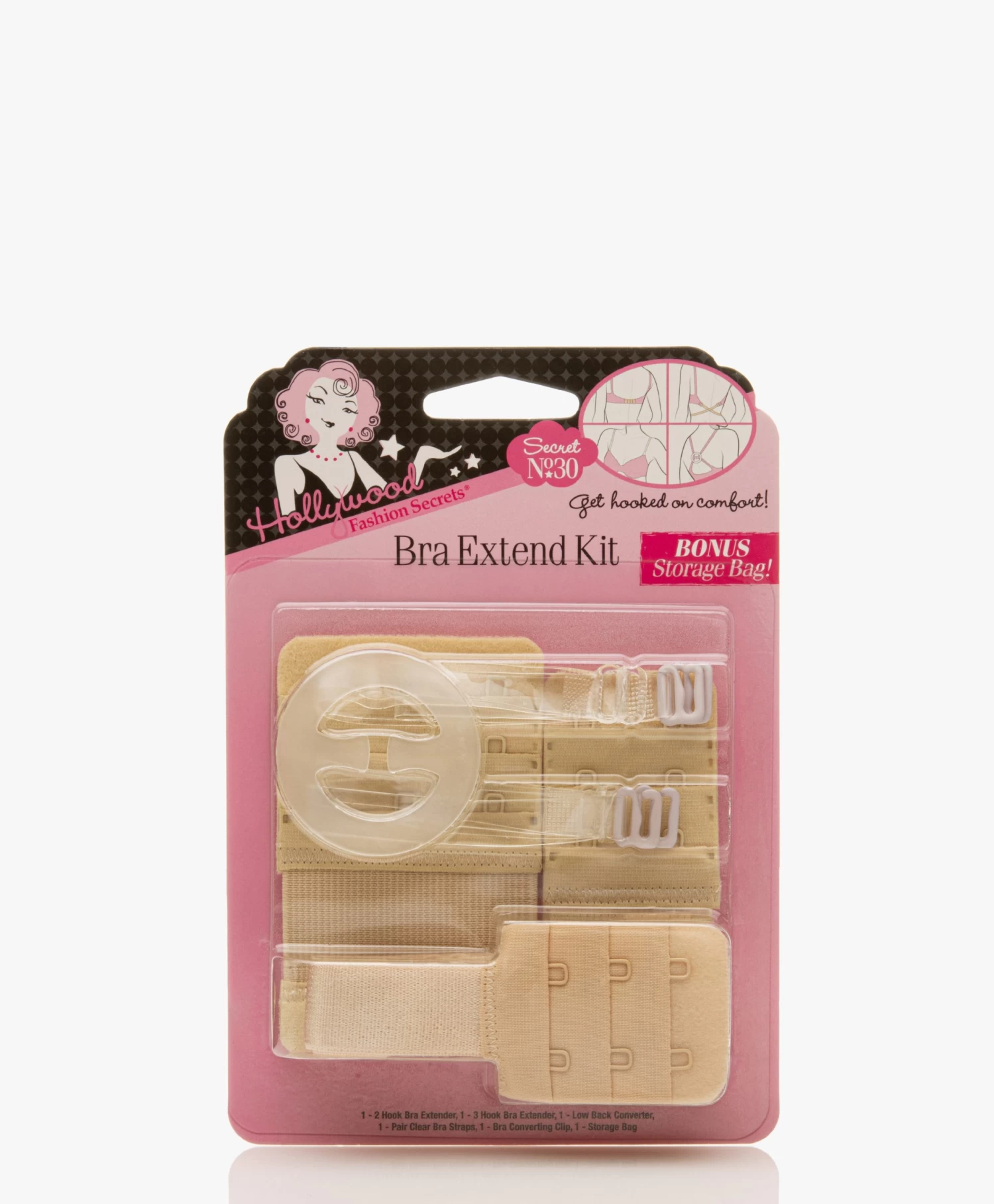 Hollywood Fashion Secrets Bra Extend Kit 1 Hollywood Fashion Secrets Bra Extend Kit