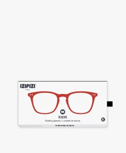 Izipizi Reading #E Leesbril - Red Crystal -Kleding Series Winkel 180221 izipizi letmesee e red crystal soft 02