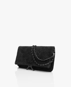 Zadig & Voltaire Rock Leo Suède Schoudertas/Clutch - Zwart -Kleding Series Winkel 18e916a3 c9dd 4039 9cfa 602d36be6c97 52 scaled