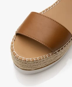 See By Chloé Glyn Kalfsleren Plateau Espadrilles - Tan -Kleding Series Winkel 18fe62a8 048f 48bd 8dce 4aac008fd493 02 scaled