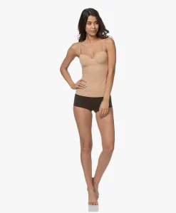 Hanro Allure Bh Camisole - Nude -Kleding Series Winkel 190404 Hanro Schalen BH Top Allure Nude 73