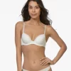 Calvin Klein Seductive Comfort Demi Lift Bh - Ivoor
