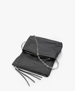 Zadig & Voltaire Rocky Studs Leren Cross-Body/Schoudertas - Zwart -Kleding Series Winkel 190701 Zadig Voltaire ROCKY GRAINED L Noir 05 scaled