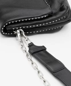 Zadig & Voltaire Rocky Studs Leren Cross-Body/Schoudertas - Zwart -Kleding Series Winkel 190701 Zadig Voltaire ROCKY GRAINED L Noir 07 scaled