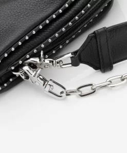 Zadig & Voltaire Rocky Studs Leren Cross-Body/Schoudertas - Zwart -Kleding Series Winkel 190701 Zadig Voltaire ROCKY GRAINED L Noir 10 scaled