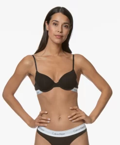 Calvin Klein Modern Cotton T-Shirt Bh - Zwart/Wit 15 Calvin Klein Modern Cotton T-Shirt Bh - Zwart/Wit -Kleding Series Winkel 190814 Calvin Klein Modern Cotton T shirt BH ZwartWit 151 scaled