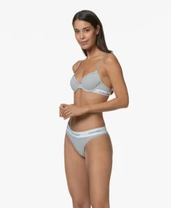 Calvin Klein Modern Cotton String - Grijs 25 Calvin Klein Modern Cotton String - Grijs -Kleding Series Winkel 190814 Calvin Klein Thong Grey Heather 91 scaled