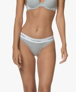 Calvin Klein Modern Cotton String - Grijs 19 Calvin Klein Modern Cotton String - Grijs -Kleding Series Winkel 190814 Calvin Klein Thong Grey Heather 99 scaled