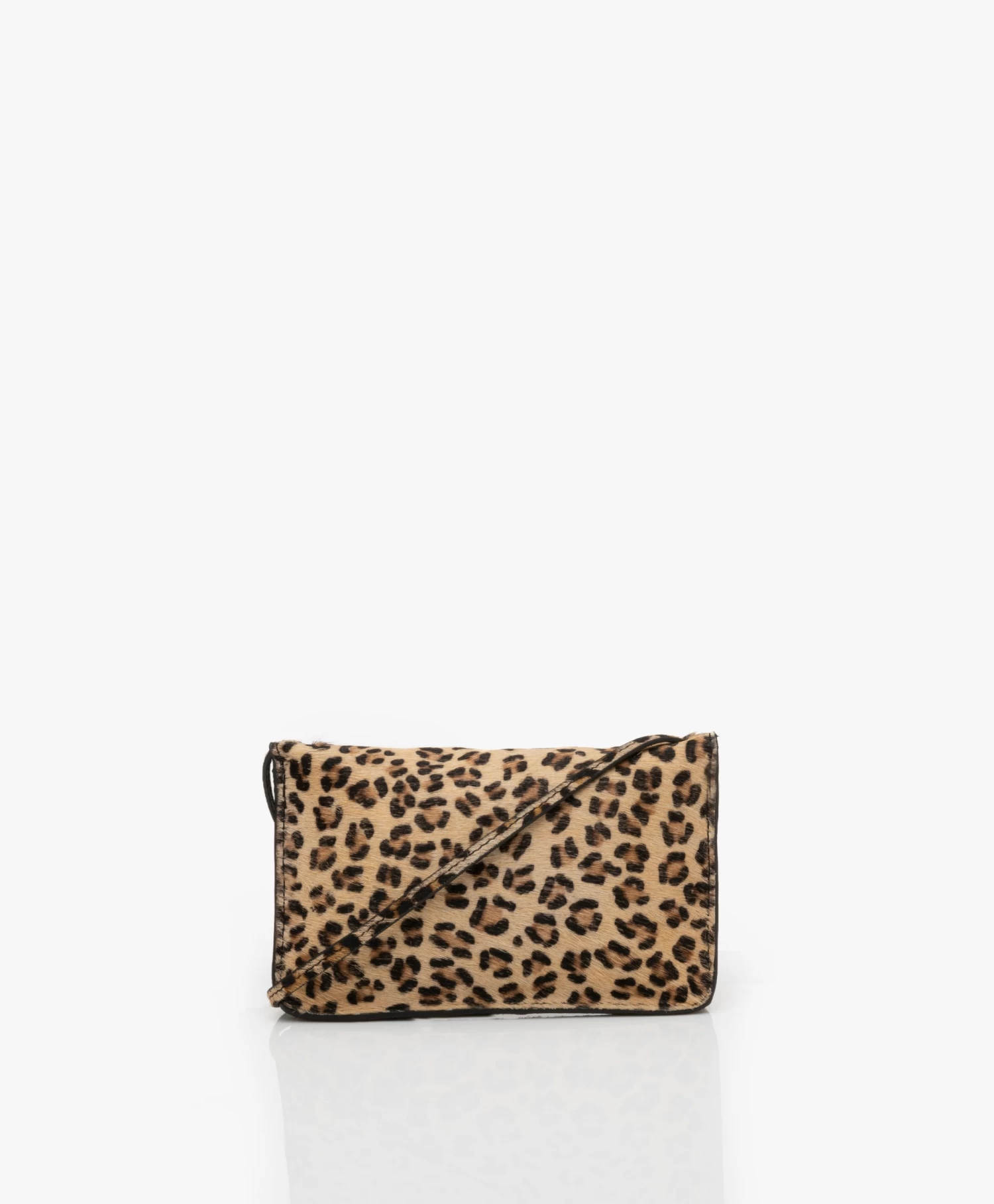 By-Bar Julie Hairy Cross-Body Tas - Leopard 3 By-Bar Julie Hairy Cross-Body Tas - Leopard - Afbeelding 3