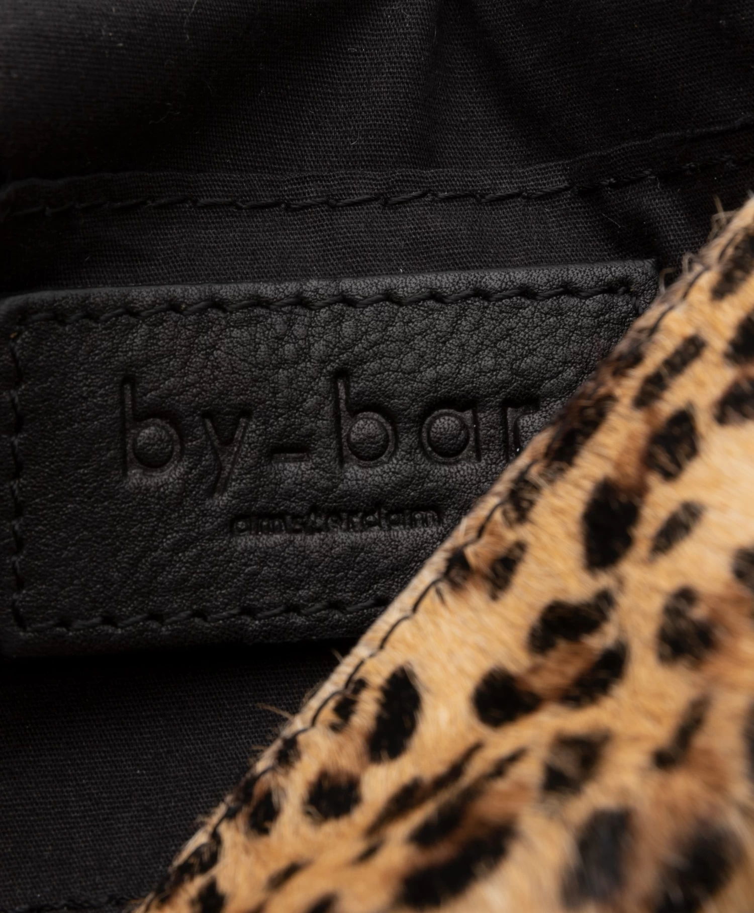 By-Bar Julie Hairy Cross-Body Tas - Leopard 5 By-Bar Julie Hairy Cross-Body Tas - Leopard - Afbeelding 5