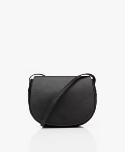 By-Bar Paris Leren Cross-Body Tas - Zwart