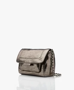 Jérôme Dreyfuss Jerome Dreyfuss Lulu S Leren Schouder/Cross-Body Tas - Lamé Champagne -Kleding Series Winkel 191217 Jerome Dreyfuss Lulu S Lam Champ 49 scaled