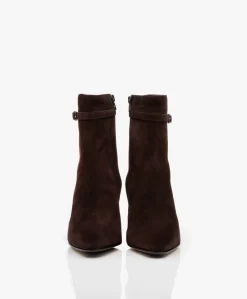 Panara Suède Leren Enkellaarzen - Donkerbruin -Kleding Series Winkel 19e5f4d7 6739 4c5e bad7 b71642593d9e 2484 scaled