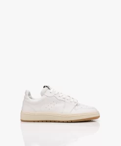 Closed Low-Top Leren Sneakers - Wit