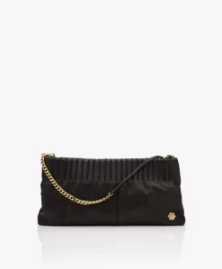 Rhanders Lamsleren Cecilia Pouch - Zwart/Goud