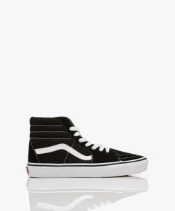 Vans Sk8-Hi High-Top Sneakers - Zwart/Wit