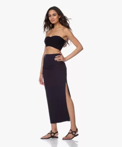 Norma Kamali Crêpe Jersey Bandeau Top - Midnight -Kleding Series Winkel 200317 4a7abc83 d4d3 431d 8838 53ac88b98264 scaled