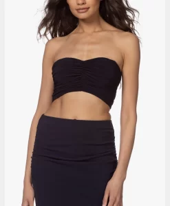 Norma Kamali Crêpe Jersey Bandeau Top - Midnight -Kleding Series Winkel 200317 66af88ce d068 40b4 a7be d4eccf5ed921 scaled