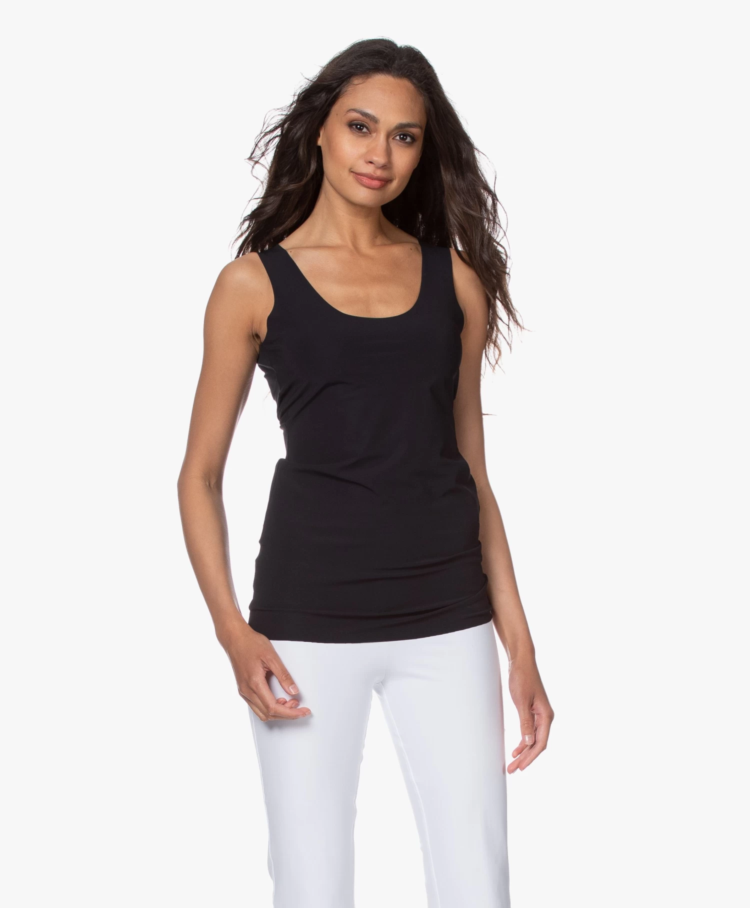 Japantky Iyo Reversible Travel Jersey Tanktop - Zwart 8 Japantky Iyo Reversible Travel Jersey Tanktop - Zwart - Afbeelding 8