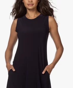 Norma Kamali Sleeveless Swing Tech Jersey Jurk - Midnight -Kleding Series Winkel 200709 54b96e37 64d9 436e 9a27 d4e8e3e5fb2c scaled