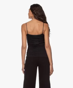 Hanro Wol-Zijde Spaghettitop - Zwart -Kleding Series Winkel 200716 5169ad79 b5c9 43c7 8e55 353c092d8869 scaled