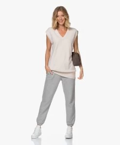 Extreme Cashmere N°144 Clic Cashmere Spencer - Talc -Kleding Series Winkel 200728 8d52b45a c319 4df4 a7aa 25970e75d564