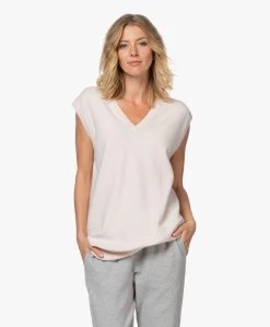 Extreme Cashmere N°144 Clic Cashmere Spencer - Talc -Kleding Series Winkel 200728 96974399 4c63 4d05 a93b 2495307b0b4e