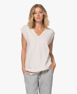 Extreme Cashmere N°144 Clic Cashmere Spencer - Talc -Kleding Series Winkel 200728 96974399 4c63 4d05 a93b 2495307b0b4e scaled