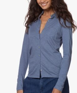 Belluna Marlo Katoenmix Jersey Blouse - Jeans -Kleding Series Winkel 200908 d3d597d4 8d78 4a88 96a6 1945c8660648