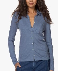 Belluna Marlo Katoenmix Jersey Blouse - Jeans -Kleding Series Winkel 200908 dab33d68 06a2 402f b334 7f93d53d12c1