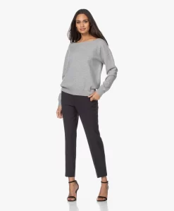 Filippa K Emma Cropped Cool Wool Pantalon - Donkerblauw -Kleding Series Winkel 201201 eede3a37 efa3 40e5 8e3c 3668c1c6d446 scaled