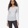 Hanro Naadloze Katoenen Longsleeve - Wit