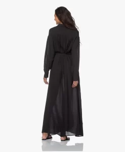 Su Paris Raya Crêpe Chiffon Blousejurk - Zwart -Kleding Series Winkel 210309 2f3362d0 86d7 4222 a3ef 318ff37b715a scaled