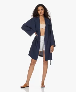 Hammam34 Cranes Geborduurde Katoenen Kimono - Navy -Kleding Series Winkel 210715 ee200c26 81e8 4d71 950e 5253a870c479 scaled