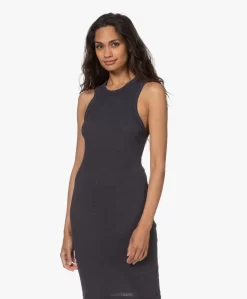 James Perse Scoop Back Rib Jersey Jurk - Blauwzwart -Kleding Series Winkel 210720 5f0cf33e 5275 48ea b34f 76b60a3d7cc5 scaled