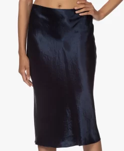 Vince Crush Satijnen Midi Rok - Coast Blue -Kleding Series Winkel 210722 a52320f4 82a1 4b36 8f16 4573f51bea52 scaled