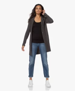 Belluna Seatle Lang Gebreid Blazervest - Antraciet Mêlee -Kleding Series Winkel 210810 a7a61c72 8696 4a95 8c79 bd151096ed1f scaled