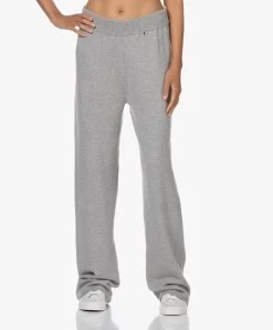 Extreme Cashmere N°104 Loose-Fit Cashmere Broek - Grijs